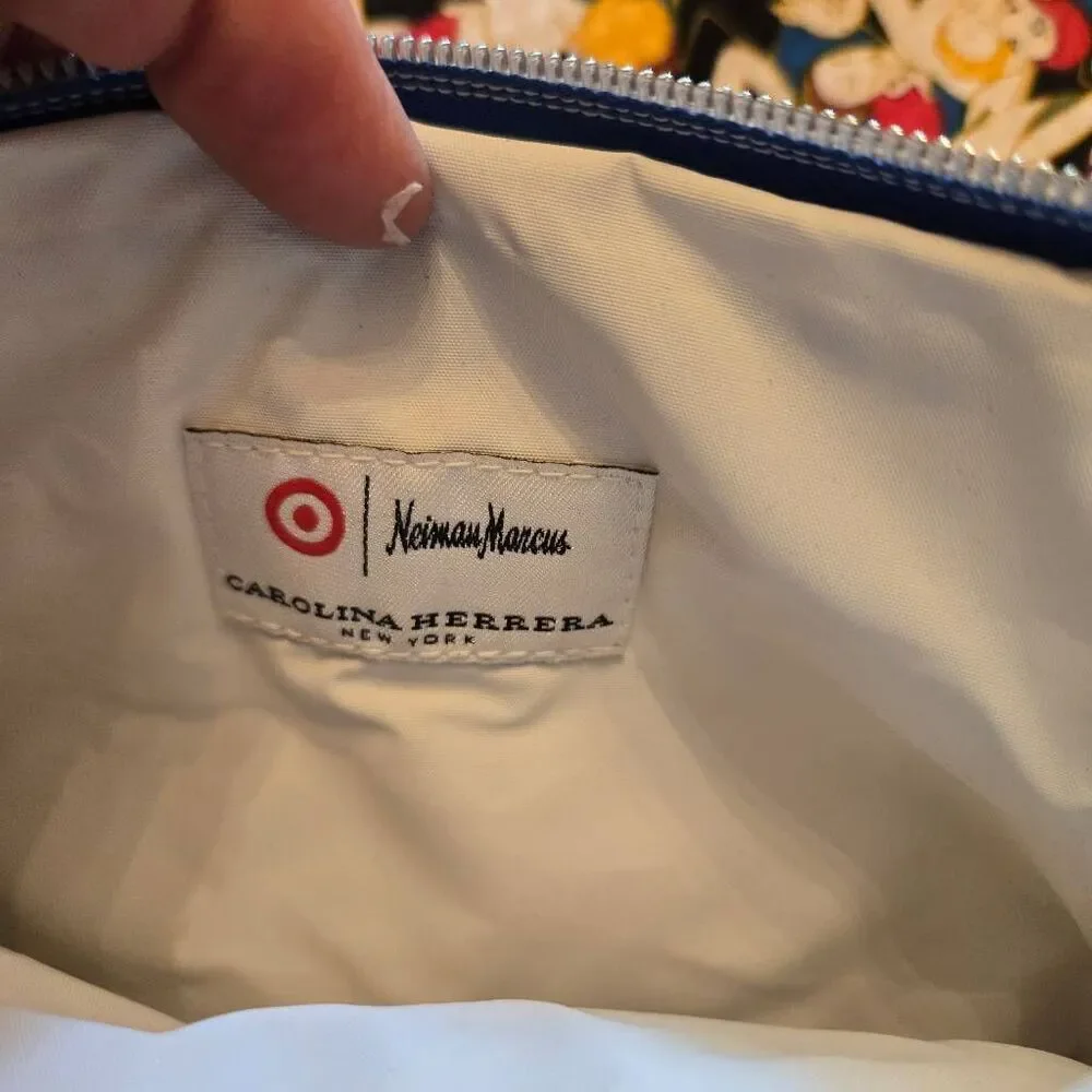 Carolina Herrera Nieman Marcus for Target limited edition Zipper Bags Padded
